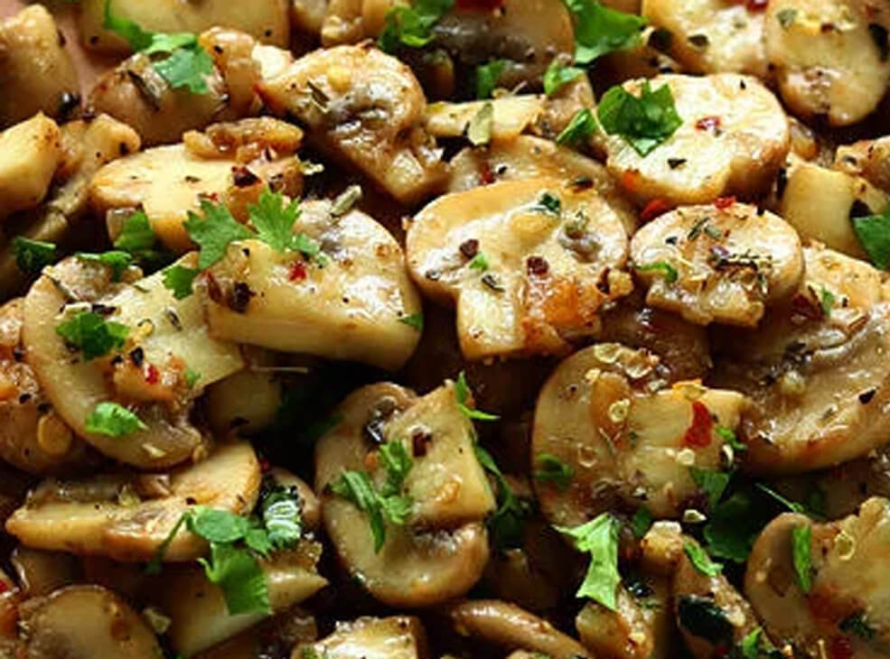 Butter Garlic Mushroom